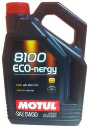 Motul Моторное масло 8100 Eco-nergy 5W30 4 л фото