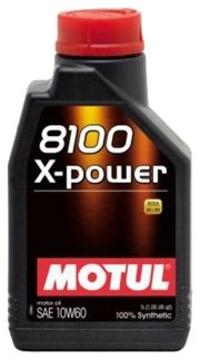 Motul Моторное масло 8100 X-Power 10W60 1 л фото