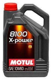 Motul Моторное масло 8100 X-Power 10W60 4 л фото