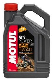 Motul Моторное масло ATV Power 4T 5W40 4 л фото