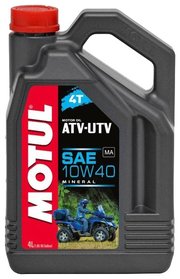 Motul Моторное масло ATV-UTV 4T 10W40 4 л фото