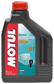 Motul Моторное масло Outboard Tech 2T 2 л фото