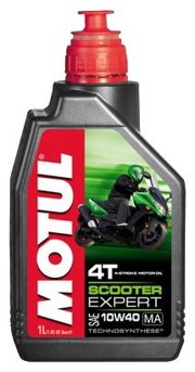 Motul Моторное масло Scooter Expert 4T 10W40 MA 1 л фото