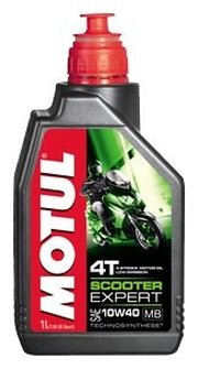 Motul Моторное масло Scooter Expert 4T 10W40 MB 1 л фото