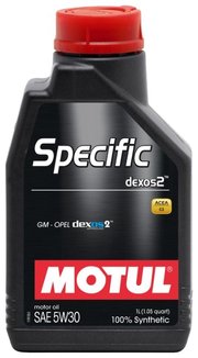 Motul Моторное масло Specific dexos2 5W30 1 л фото