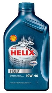 SHELL Моторное масло Helix HX7 10W-40 1 л фото