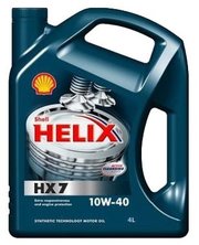 SHELL Моторное масло Helix HX7 10W-40 4 л фото