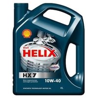 Shell Моторное масло Helix HX7 10W-40 4 л