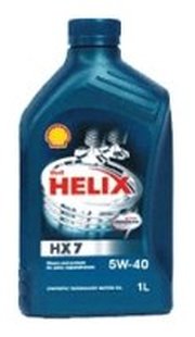 SHELL Моторное масло Helix HX7 5W-40 1 л фото