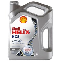 Shell Моторное масло Helix HX8 ECT 5W-30 4 л