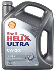 SHELL Моторное масло Helix Ultra 0W-30 4 л фото