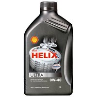 SHELL Моторное масло Helix Ultra 0W-40 1 л