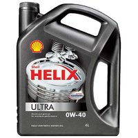 SHELL Моторное масло Helix Ultra 0W-40 4 л