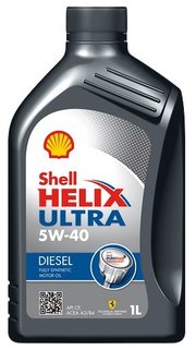 SHELL Моторное масло Helix Ultra Diesel 5W-40 1 л фото