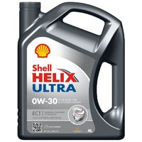 SHELL Моторное масло Helix Ultra ECT 0W-30 4 л