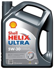 SHELL Моторное масло Helix Ultra ECT 5W-30 4 л фото