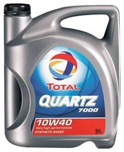 TOTAL Моторное масло Quartz 7000 10W40 5 л фото