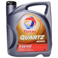 Total Моторное масло Quartz 9000 5W40 5 л