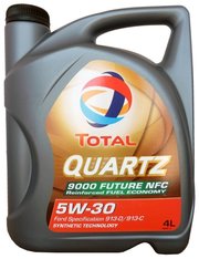 TOTAL Моторное масло Quartz 9000 Future NFC 5W-30 4 л фото