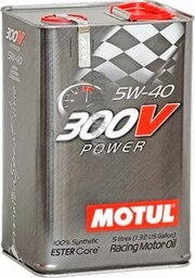 Motul 300 V Power 5W-40 5 л фото