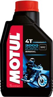 Motul 3000 4T 20W-50 1 л фото