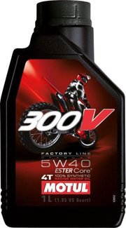 Motul 300V 4T Factory Line Off Road 5W-40 1 л фото