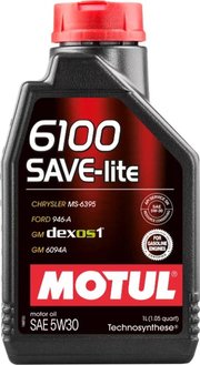 Motul 6100 SAVE-LITE 5W-30 1 л фото