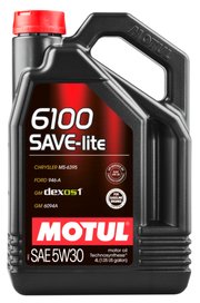 Motul 6100 SAVE-LITE 5W-30 4 л фото