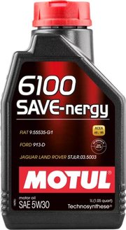 Motul 6100 SAVE-NERGY 5W-30 1 л фото