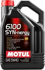 Motul 6100 Synergie 5W-40 5 л фото