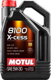 Motul 8100 X-cess 5W-30 4 л фото