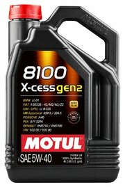 Motul 8100 X-CESS GEN2 5W40 фото