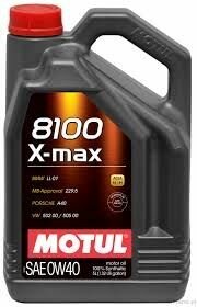 Motul моторное масло 8100 x-max 0w40 5л 104533 8133629 фото