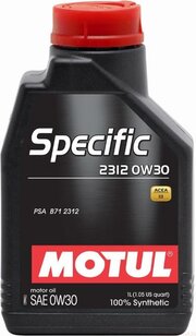 Motul Specific 2312 0W-30 1 л фото