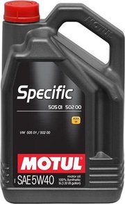 Motul Specific 505.01 5W-40 5 л фото