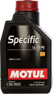 Motul Specific BMW LL-12 FE 0W-30 1 л фото