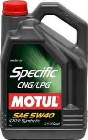 Motul Specific cng/lpg 5W-40 5 л фото