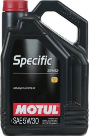 Motul Specific MB 229.52 5W-30 5 л фото