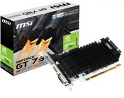 MSI GeForce GT 730 902Mhz PCI-E 2.0 2048Mb 1600Mhz 64 bit DVI HDMI HDCP фото