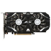 MSI GeForce GTX 1050 Ti 1341Mhz PCI-E 3.0 4096Mb 7008Mhz 128 bit DVI HDMI HDCP OC Dual Fans