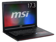 MSI GP72 7RD Leopard (Intel Core i7 7700HQ 2700 MHz/17.3