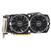 MSI Radeon RX 570 1244Mhz PCI-E 3.0 4096Mb 7000Mhz 256 bit DVI HDMI HDCP Armor