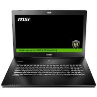 Msi WS72 6QH (Intel Core i5 6300HQ 2300 MHz/17.3