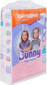 My Bunny Diapers Junior / 80 pcs фото