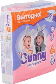 My Bunny Diapers Maxi / 88 pcs фото