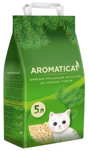 AromatiCat Наполнитель Древесный Впитывающий ( 5 л) фото