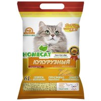 Homecat Наполнитель Эколайн Кукурузный (6 л)