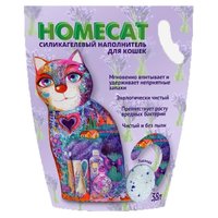 Homecat Наполнитель Силикагелевый Лаванда (1.8 кг)