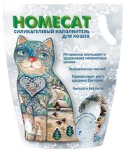 Homecat Наполнитель Силикагелевый Морозная Свежесть (1.8 кг) фото