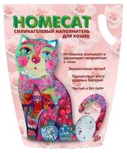 Homecat Наполнитель Силикагелевый Роза (3.6 л) фото